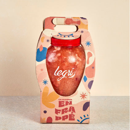 Coctel Tipo Sangria Lychees y Fresas 4Lt