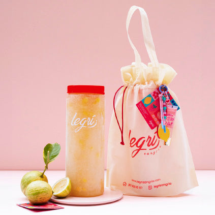 SANGRÍA (1 ó 2 LITROS) + CHARM JARDÍN DE ALEGRÍA