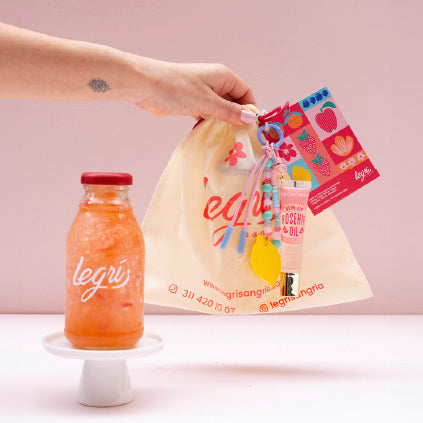 Sangría personal + Charm de temporada