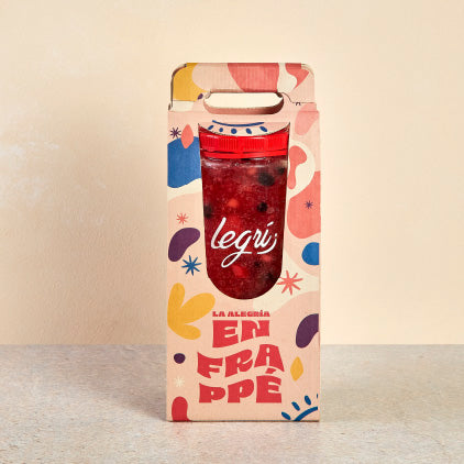 Coctel Tipo Sangría de Arándanos y Manzana  2Lt