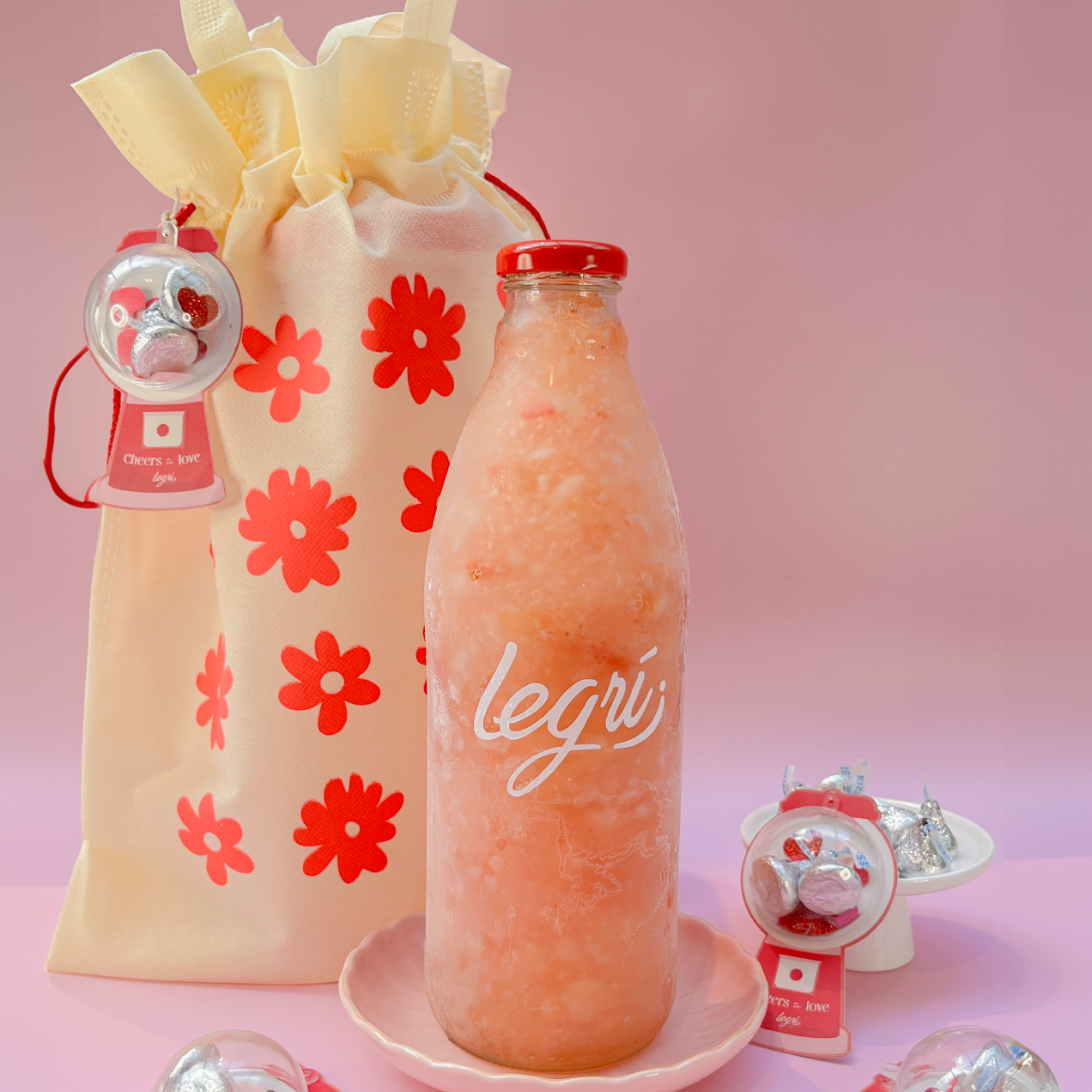 Tarjeta Love is Sweet + Legrí