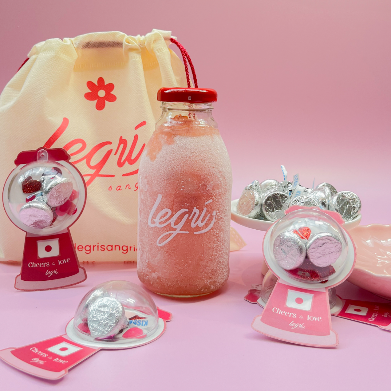 Tarjeta Love is Sweet + Legrí